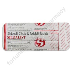 Sildalist 120  (Sildenafil Citrate and Tadalafil Tablets) 