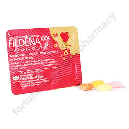 Fildena fruit chew 100 mg