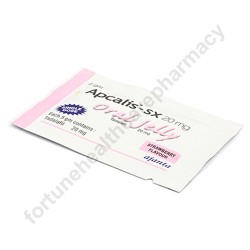 Apcalis SX 20 mg Oral Jelly Strawberry  Flavour